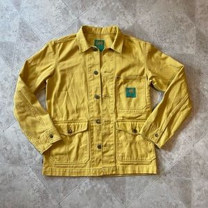 Lee x The Hundreds Yellow Denim Chore Jacket            Size: S